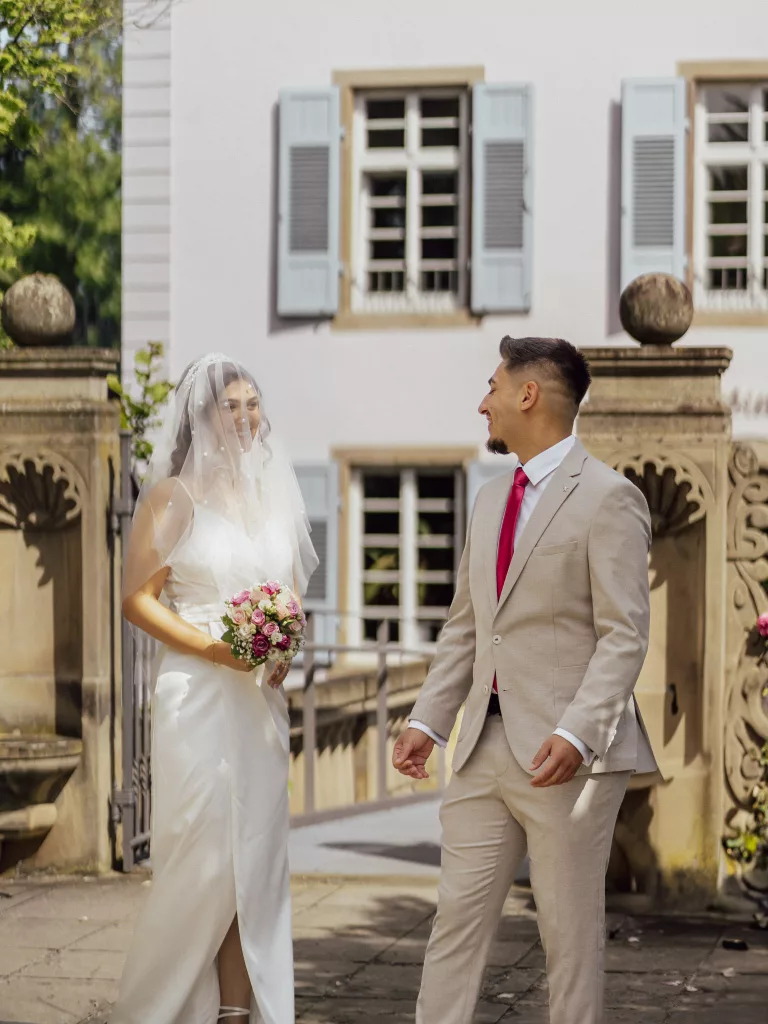 hochzeitsfotograf heilbronn brautpaar authentische hochzeitsreportage